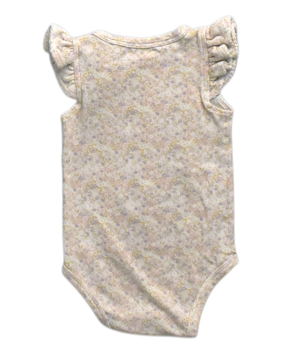 A Peach Sleeveless Bodysuits from Jamie Kay in size 6-12M for girl. (Back View)