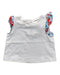 A White Sleeveless Tops from Jacadi in size 3-6M for girl. (Front View)