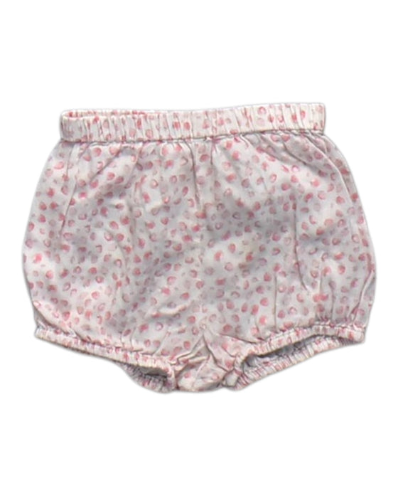 A Pink Bloomers from The Little White Company in size 0-3M for neutral. (Front View)
