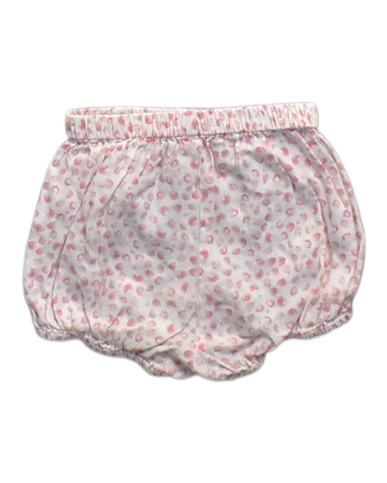 A Pink Bloomers from The Little White Company in size 0-3M for neutral. (Back View)