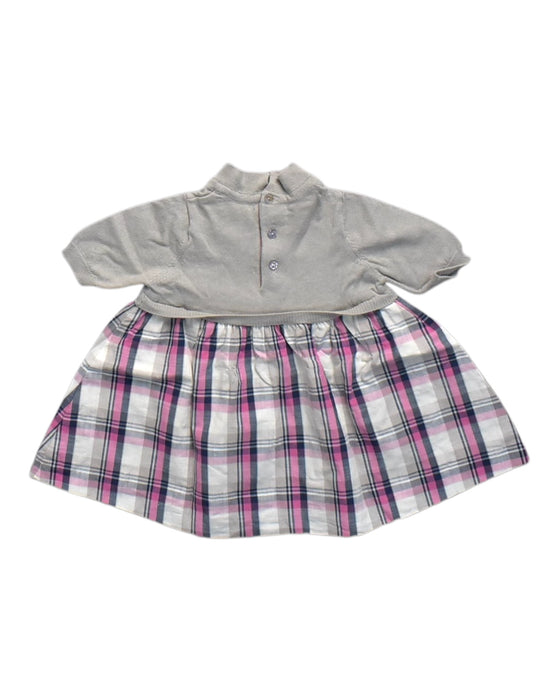 A Multicolour Dress Sets from Chateau de Sable in size 0-3M for girl. (Back View)