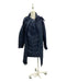 A Navy Puffer/Quilted Coats & Outerwear from Seraphine in size Maternity-XS for maternity. (Front View)