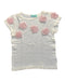 A White Short Sleeve Tops from Hakka in size 5T for girl. (Front View)