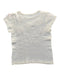A White Short Sleeve Tops from Hakka in size 5T for girl. (Back View)