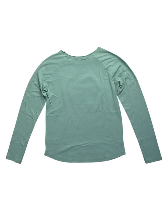 A Green Long Sleeve Tops from Bonpoint in size 12Y for girl. (Back View)