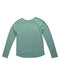 A Green Long Sleeve Tops from Bonpoint in size 12Y for girl. (Back View)