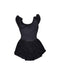 A Black Leotards from Capezio in size 18-24M for girl. (Front View)