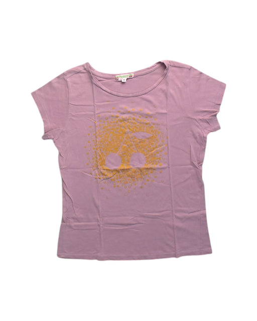 A Pink Short Sleeve T Shirts from Bonpoint in size 12Y for neutral. (Front View)