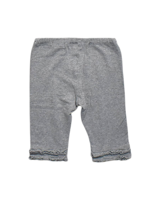 A Grey Leggings from Miki House in size 4T for girl. (Back View)