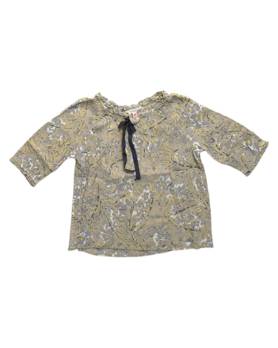 A Multicolour Long Sleeve Tops from Bonpoint in size 4T for girl. (Front View)