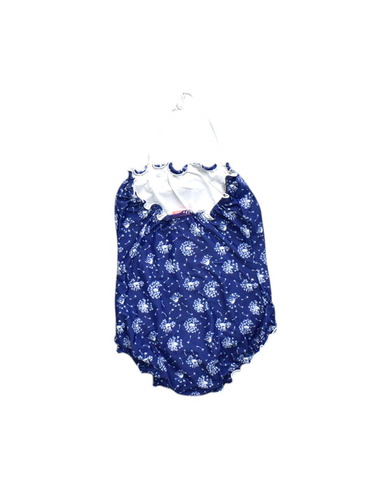 A Blue Swimsuits from Sunuva in size 10Y for girl. (Back View)