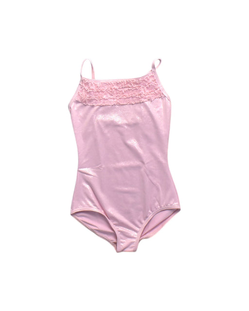 A Pink Leotards from Capezio in size 12Y for girl. (Front View)