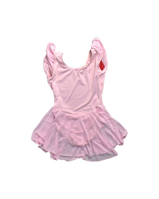 A Pink Leotards from Capezio in size L for girl. (Front View)