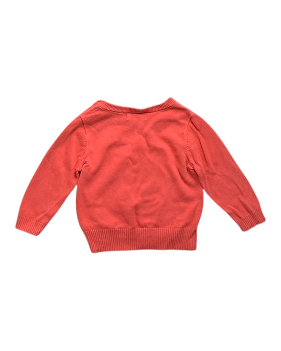 A Red Knit Sweaters from Momonittu in size 3-6M for neutral. (Back View)