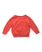 A Red Knit Sweaters from Momonittu in size 3-6M for neutral. (Back View)
