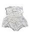 A White Sleeveless Rompers from Chateau de Sable in size 0-3M for neutral. (Front View)