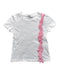 A White Short Sleeve Tops from MSGM in size 4T for girl. (Front View)