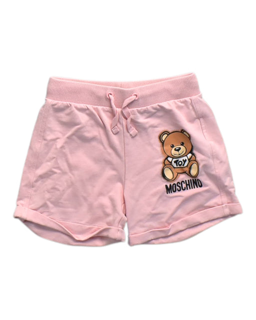 A Pink Shorts from Moschino in size 4T for neutral. (Front View)