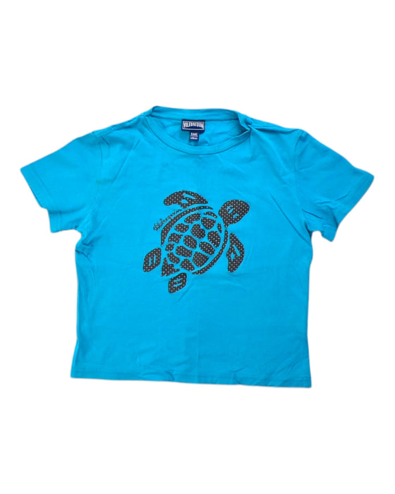 A Blue Short Sleeve T Shirts from Vilebrequin in size 8Y for neutral. (Front View)