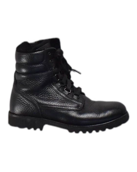 A Black Casual Boots from Dolce & Gabbana in size 7Y for girl. (Front View)