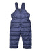 A Blue Snowsuits from Il Gufo in size 3T for boy. (Back View)