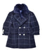 A Navy Coats from Nicholas & Bears in size 12-18M for neutral. (Front View)