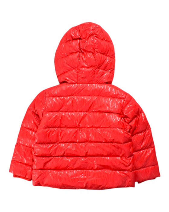 A Red Puffer/Quilted Coats & Outerwear from Emporio Armani in size 3T for neutral. (Back View)