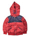 A Red Puffer/Quilted Jackets from Emporio Armani in size 4T for neutral. (Front View)