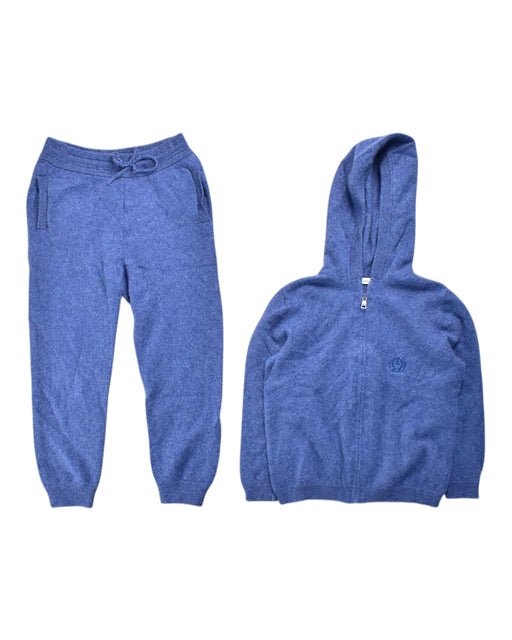 A Blue Pants Sets from Dolce & Gabbana in size 5T for neutral. (Front View)