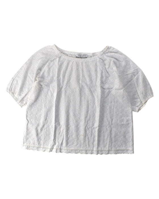 A White Short Sleeve Tops from Vivetta in size 12Y for girl. (Front View)