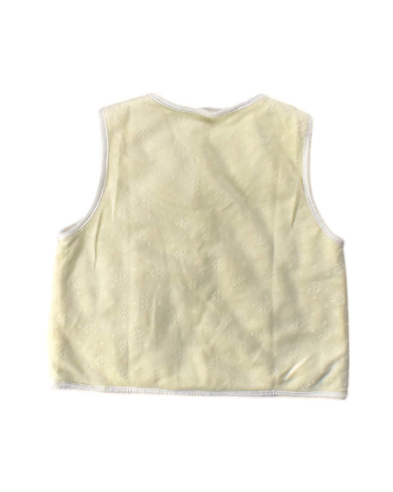 A Yellow Outerwear Vests from Chickeeduck in size 18-24M for girl. (Back View)
