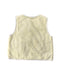 A Yellow Outerwear Vests from Chickeeduck in size 18-24M for girl. (Back View)
