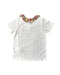 A White Short Sleeve Tops from Happyology in size 6T for girl. (Back View)