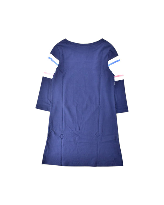 A Navy Long Sleeve Dresses from Nautica in size 8Y for girl. (Back View)