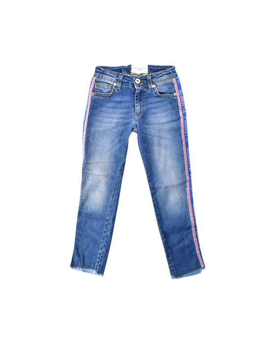 A Blue Jeans from Alberta Ferretti in size 8Y for girl. (Front View)