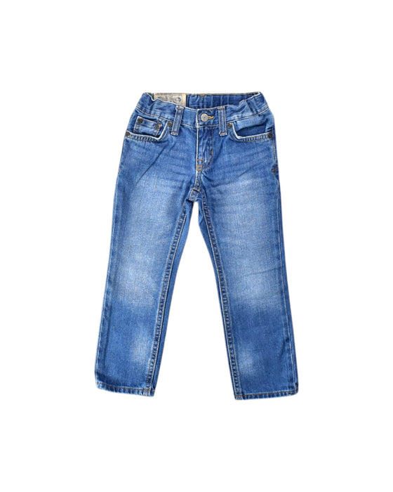 A Blue Jeans from Polo Ralph Lauren in size 3T for girl. (Front View)