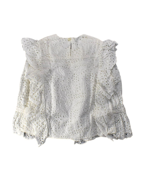 A Pink Short Sleeve Dresses from Oscar de la Renta in size 6T for girl. (Back View)