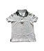 A White Short Sleeve Polos from Gingersnaps in size 4T for boy. (Front View)