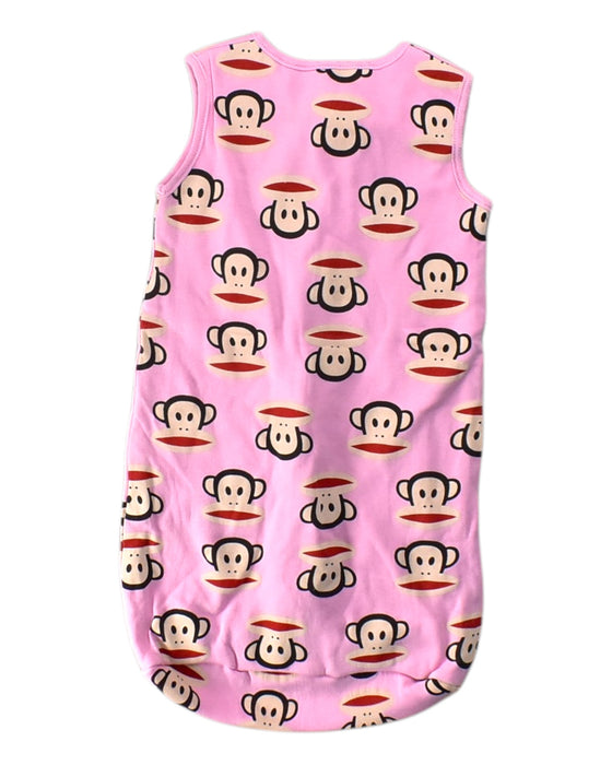 A Pink Sleepsacs from Paul Frank in size 6-12M for girl. (Back View)