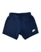 A Navy Shorts from Nike in size 18-24M for boy. (Front View)