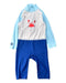 A Blue Rash Guards from Nabaiji in size 12-18M for boy. (Front View)