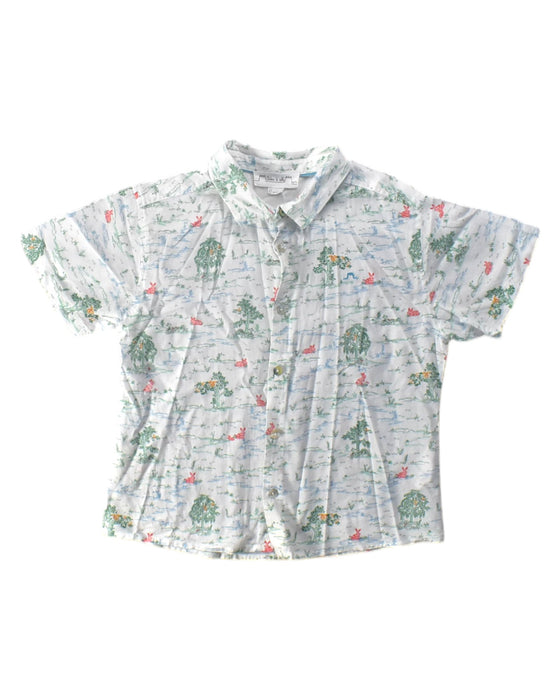 A Multicolour Short Sleeve Shirts from Chateau de Sable in size 6T for boy. (Front View)
