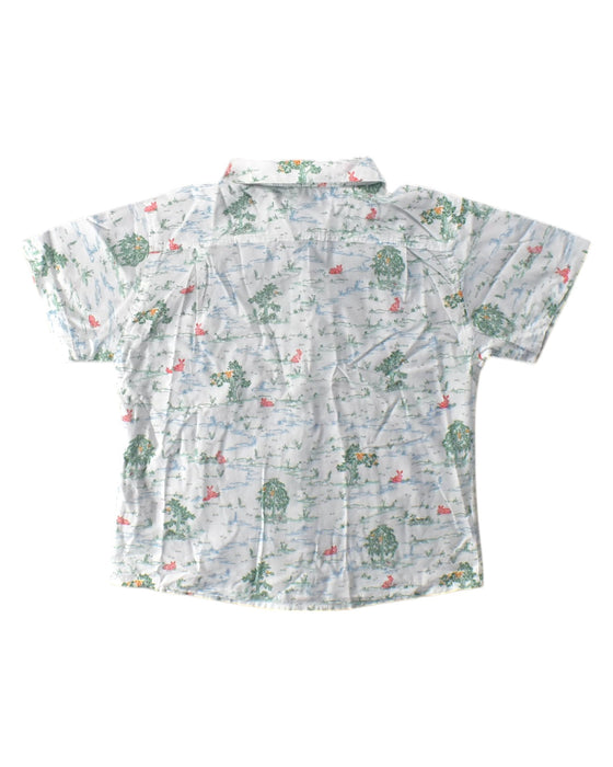 A Multicolour Short Sleeve Shirts from Chateau de Sable in size 6T for boy. (Back View)