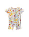 A Multicolour Short Sleeve Rompers from Elly in size 3-6M for girl. (Front View)