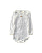 A White Long Sleeve Bodysuits from Petit Bateau in size 12-18M for girl. (Front View)