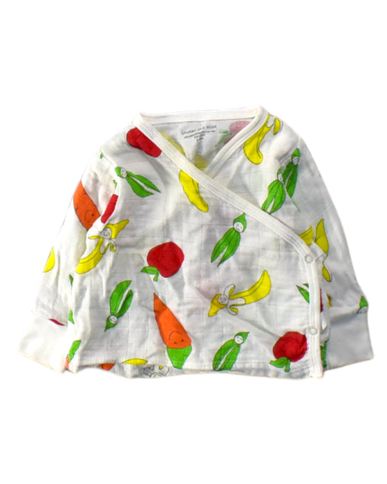 A Multicolour Long Sleeve Tops from Under the Nile in size 3-6M for girl. (Front View)