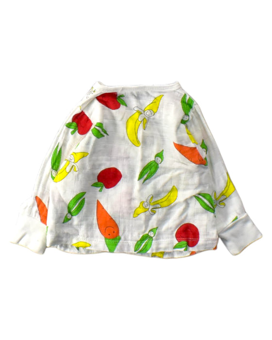 A Multicolour Long Sleeve Tops from Under the Nile in size 3-6M for girl. (Back View)
