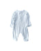 A Blue Long Sleeve Rompers from The Little White Company in size 3-6M for boy. (Back View)