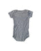 A Grey Short Sleeve Bodysuits from Petit Bateau in size 6-12M for neutral. (Back View)