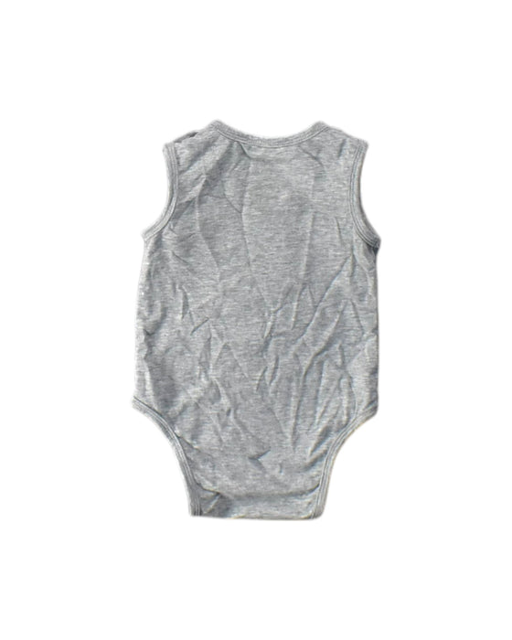 A Grey Sleeveless Bodysuits from Elly in size 3-6M for boy. (Back View)